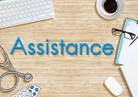 Assistance Help Support Service Concept