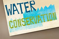 Water Conservation Environmental Issue Problem Concept