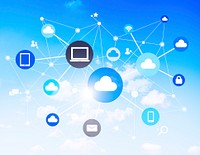 Symbols And Signs Of Cloud Computing