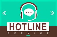 Hotline Customer Service Operator Support Concept