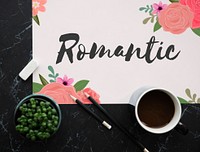 Romantic Love Letter Message Words Graphic