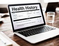 Health Check Form Claim History Record Concept