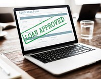 Loan Approved Accepted Application Form Concept