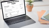 Inland Revenue Form Details Concept