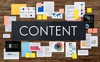 Content Bloggng Multimedia Social MEdia Connection Concept