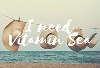 Ocean Breeze Vitamin Word Font