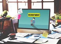 Career Employment Recruitment Job Hiring Comcept