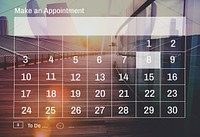 Calendar Agenda Appointment Schedule Concept