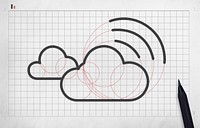 Cloud Computing Network Digital Information Concept