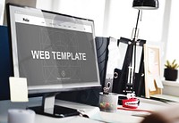 Web Template Internet Tecnology Concept