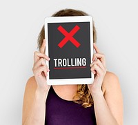 Cyber Bullying Abusement Harassment Trolling