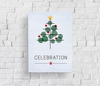 Christmas Tree Celebration Tinsel Concept