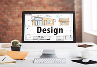 Design Housing Construction Blueprint Interior Concept