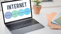 Internet Communication Network Icon Concept