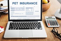 Pet Insurance Form Animal Doctor Concept