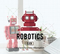 Robotics Machinery Instrument Technology Concept