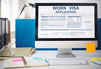 Work Visa Application Law Legal Concept