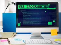 Web Programming Software Developer Technology Concept