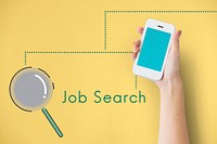 Recruitment Job Occupation Search Concept