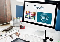 Create Inspiration Design Logo Concept