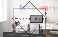 Wokrplace Business Office Space Working Desk Concept