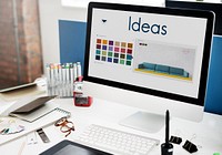 Ideas Be Creative Inspiration Design Logo Concept