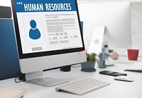HUman Resources Evaluation Recruitment Career Concept