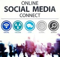 Online Social Media Connect Network Internet Concept