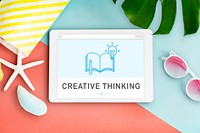 Be Creative E-learning Innovation Education Knowledge Concept
