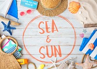 Vacation Break Beach Sea Sun Concept