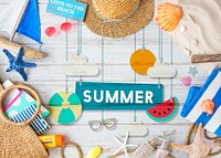 Summer Break Fun Party Banner Concept