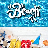 Beach Vocation Enjoy Holidays Summer Concept