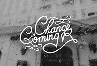 Change Coming Opportunity Chance Words Graphic