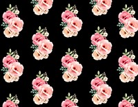 Rose Pattern Floral Texture Concept