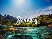 Journey Travel Explore Wanderlust Word Graphic