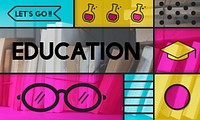 Education Academics Glasses Icon Graphics