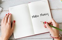 Make Money Financial Earning Concept