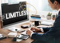 People working no end limitless