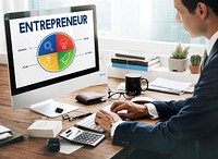 Business Startup Entrepreneur Strategy Target Concept