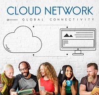 Cloud Network Connection Communication Graphic Concept