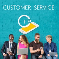 Customer Service Contact Us Support Information Concept