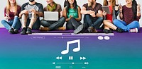 Music Sound Multimedia Player Concept