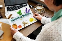 Alternative Medicine Healthcare Herbal Natural Concept
