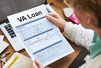VA Loan Veterans Affair Concept