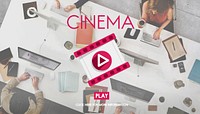 Cinema Audience Entertainment Movie Theatre Concept