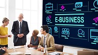 E-business Digital Marketing Internet Website Concept