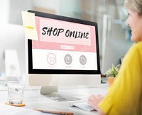 Shop Online Internet Shopping Store Concept