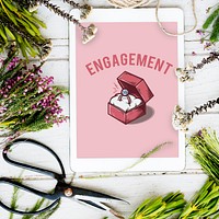Wedding Ring Box Proposal Graphic Concept