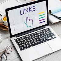 Links Seo Webinar Hand Cyberspace Concept