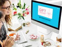 Gift Voucher Promo Code Concept